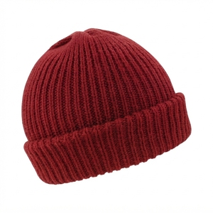 Gorros de Invierno Acrílicos Unisex al por Mayor, Gorros Populares con Etiquetas para Hombre y Mujer, de Color Sólido, Lisos, Coloridos, Tejidos con Patrones de Personajes - Product Image 4