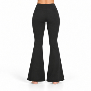 Bell Bottom Legging Provides Stretch Material Comfortable Fit And Natural Movement For Fitness Training And Everyday Casual Wear - Product Image 4
