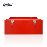 CHNSMILE Fabrik Großhandel Maßgefertigte Stahlwerkzeugbox Doppelverriegelung Wasserdicht Individuelles Logo-Tragbare Quadratische Form Multifunktional