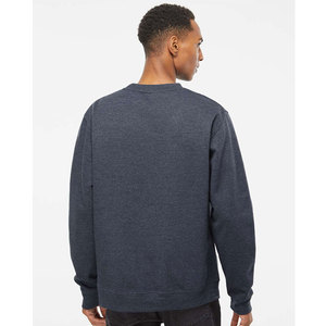 Sudadera de algodón de manga larga con cuello redondo para hombre, estilo casual, ajustada, con patchwork, suave, al por mayor - Product Image 4