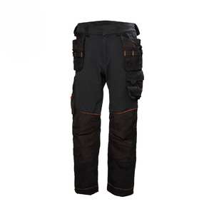 Pantalons de travail robustes pour hommes avec genoux renforcés et poches utilitaires pour la construction et l'industrie - Product Image 3