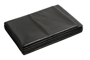 Sacs poubelles noirs plats de 75 microns, grande capacité (55-60 gallons), en plastique robuste, 40*48cm, pour maison, jardin, bureau - Product Image 2