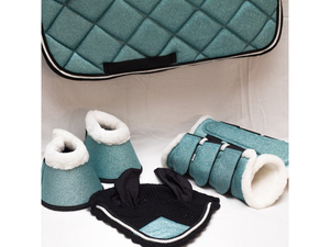 Oem Wholesaler Customized Polyester Cotton Quilt Saddle Pads Unique Design Made In Pakistan Sialkot <b>Equestrian</b> Manufacturer - Product Image 4