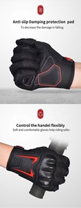 Gants de moto au design tendance, confortables, multicolores, avec étiquette personnalisée, séchage rapide, design spécial, prix abordable - Product Image 6