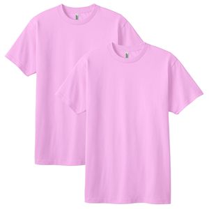 T-shirt en coton tricoté 100 % pour homme, coupe classique, col rond, manches courtes, style décontracté, séchage rapide, respirant, 260 g, FuturesKing Intl - Product Image 1
