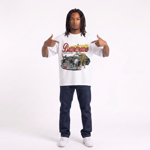 OEM Custom Men's <b>White</b> Short Sleeve T-Shirt Digital Print Casual O-Neck Regular Fit Summer Clothing Boxy Streetwear Stylish <b>Tee</b> - Product Image 5