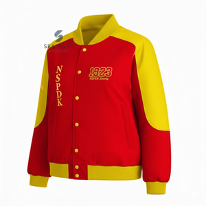 Chaqueta de Carreras de Sarga de Algodón NSPDK para Mujer, Chaqueta Universitaria de Béisbol y Deportes de Motor, Chaqueta de Carreras de Alta Velocidad para Motociclistas - Product Image 2