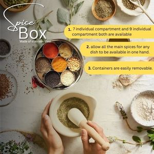 SKI Stainless Steel Eco-Friendly Customizable Spice Seasoning <b>Storage</b> Box - Product Image 6