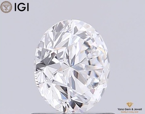 Elegante Obra Maestra, Claridad VVS1, Color D, 11.04 mm, con Certificado IGI, Diamante Cultivado en Laboratorio CVD, Forma Redonda, 5.01 Quilates para Anillo - Product Image 5