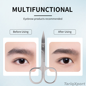 Tijeras Profesionales de Acero Inoxidable para Uñas, Multiusos, con Punta Afilada, para Recortar Vello Facial, de Nariz y Barba - Product Image 6