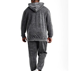 Men Acid Wash Slim Fit Cotton <b>Polyester</b> <b>Tracksuit</b>-Customized Designs High Quality - Product Image 2