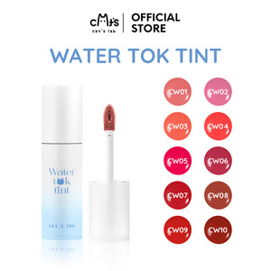 Teinture à lèvres Water Tok Tint CW08 de la marque coréenne Cat's Lab, haute pigmentation, inspirée de la plage de sable, brillance océanique, légère, hydratante - Product Image 6