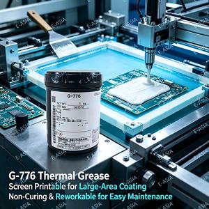 MKX53Shin-Etsu G-776 Industrial <b>Grease</b> 1kg Thermal Conductive <b>Silicone</b> Lubricant for Heat Dissipation - Product Image 3