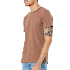 T-shirt unisexe respirant en coton jersey uni pour homme, idéal pour l'été, impression sérigraphique - Product Image 2
