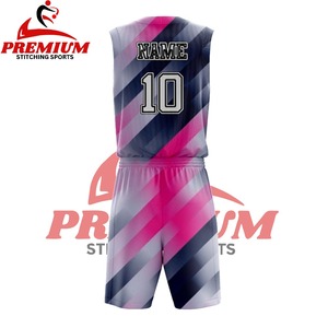 Uniforme de basketball imprimé durable, respirant, anti-humidité, antibactérien, grande taille, coupe confortable, design flexible - Product Image 6