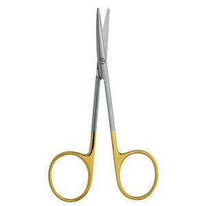 Tijeras Metzenbaum Quirúrgicas TC de M.A SIDDIQUE INTERNATIONAL, Rectas y con Punta Cerrada, 14 cm, Instrumentos Quirúrgicos Dentales y Veterinarios de Acero Inoxidable - Product Image 2