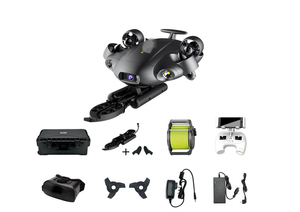 Drone sous-marin ROV de qualité supérieure 2026 avec caméras 4K, suivi de tête VR, boîtier EPP, drone omnidirectionnel - Product Image 4