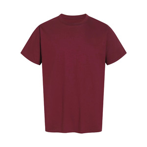 T-shirt à manches courtes pour homme, col rond, 100% coton, tricoté, uni, couleur unie, coupe classique, style décontracté - Product Image 3