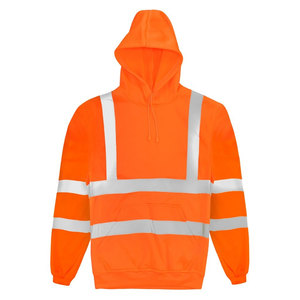 Sweat à capuche en tricot pour homme, vêtements de travail de sécurité, vêtements de travail réfléchissants haute visibilité, sweats à capuche de sécurité - Product Image 2