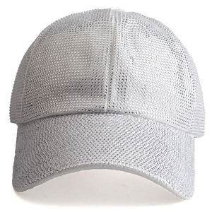 Gorra de Béisbol de 6 Paneles de Tela de Lona con Cristales de Imitación, 100% Algodón, Ajustable, Unisex, para Todas las Estaciones, para Actividades al Aire Libre - Product Image 2