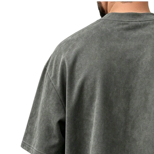 เสื้อยืดโอเวอร์ไซส์ทรงหลวม แขนสั้น คอกลม ผ้าฝ้าย 100% สไตล์วินเทจ สตรีทแวร์ลำลอง ลุคยูร์เบิร์น ขายส่ง - Product Image 5