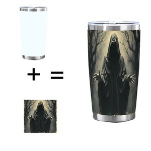 Stainless Steel Tumbler 20oz Insulated Double Wall Travel Mug With Lid <b>For</b> Cold <b>Hot</b> <b>Drinks</b> - Product Image 1