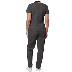 Conjunto de Uniforme Médico Personalizado de Verano, Unisex, de Alta Calidad, OEM, en Tejido de Poliéster con Logotipo Bordado - Product Image 2