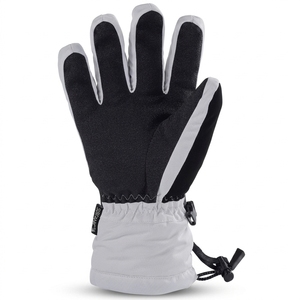 Gants de ski Vaude à doigts complets, isolés thermiquement, imperméables, pour l'hiver, unisexes, gris noir - Product Image 4