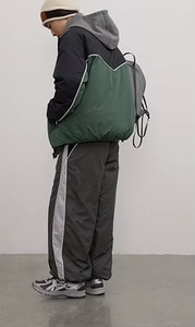 Custom Unisex High Quality Nylon <b>Tracksuit</b> Black Straight Leg Double Lined Set Men Women OEM Manufacturer Sportswear - Product Image 2