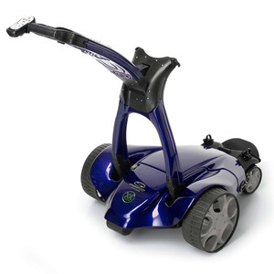 รถเข็นกอล์ฟไฟฟ้า Stewart Golf X10 Follow สีน้ำเงินคาร์บอนไฟเบอร์ - Product Image 2