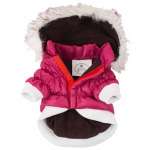 Cappotto Parka Metallico alla Moda per Animali Domestici, Abbigliamento Elegante per Animali - Product Image 4