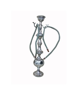 Handcrafted Metal <b>Hookah</b> For Cultural Decor Collection With Traditional Shape And Beautiful Decorative Finish - Product Image 1