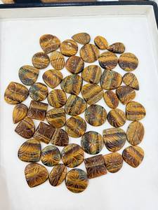 Perles de pierre naturelle œil de tigre de qualité supérieure pour colliers, bracelets, boucles d'oreilles et bijoux faits main, disponibles au prix de gros - Product Image 5