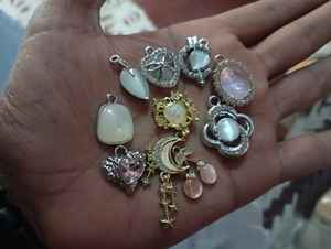 Venta al por Mayor de Dijes Metálicos, Adornos para Joyería, Colgantes de Aleación con Pedrería para la Fabricación de Aretes, Pulseras y Collares - Product Image 5