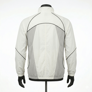 เสื้อแจ็คเก็ตกันลมสีพื้นแบบกำหนดเอง เสื้อแจ็คเก็ตซอฟต์เชลล์สำหรับกิจกรรมกลางแจ้ง เสื้อแจ็คเก็ตผู้ชายสำหรับเล่นกีฬาฤดูหนาวลำลอง พร้อมโลโก้ - Product Image 3