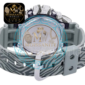 Pass <b>Diamond</b> Tester VVS Moissanite Iced Out Unique Design <b>Watch</b> Bezel Luxury Gold Buss Down <b>Watch</b> Rappers Artists Influencers - Product Image 2