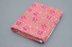 100% Soft Cotton Floral Print Fabric for Women's Clothing-Indian Robe for Dresses Curtains Sleepwear Toys Lightweight - Product Image 5