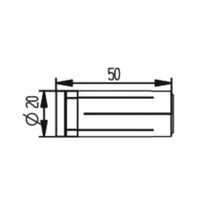 Dispositivo di precisione stesso sistema 3R-901-20RS D20 * 50 mm Refix espansione mandrino HE-R06700 - Product Image 2