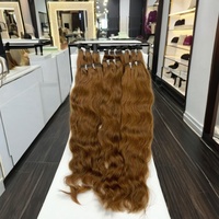 Extensions de cheveux humains indiens non traités Offre Spéciale Wafts bon marché en faisceau brut style vague naturelle de haute qualité
