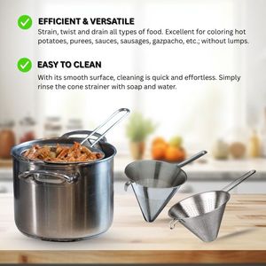 Colador de Café y Té de Acero Inoxidable Ecológico para Uso Comercial al por Mayor con Mango y Logotipo Personalizado - Product Image 5