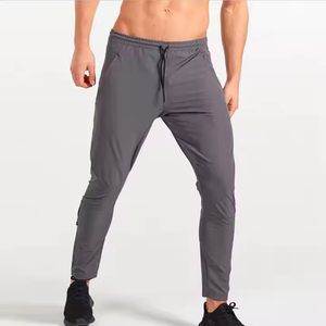 Pantalon de sport décontracté respirant et anti-plis pour homme, idéal pour le football, l'athlétisme et le jogging, 100 % coton - Product Image 5