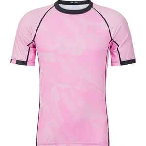 Custom Digital Print Compression Rash Guard Unisex Adults Long Sleeve Quick Dry Lightweight Breathable Spandex/<b>Polyester</b> Sports - Product Image 4