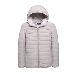 Ultra-mince hommes recadrée grande taille veste à capuche léger coton rembourré Style décontracté support fermeture éclair chaud anti-froid Parkas pour - Product Image 6