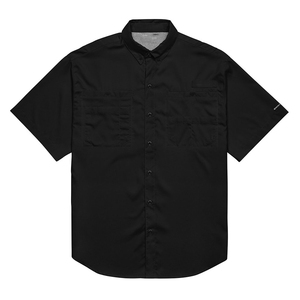 Columbia Men's Short Sleeve Button Hiking Shirt Sun Protection Anti Bacterial Quick Dry Long Sleeve Button Pockets Fishing Suit - Product Image 1