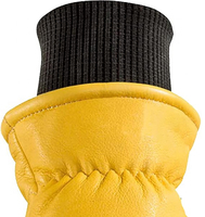 Gants longs en cuir de mouton noir personnalisés unisexes, élégants pour l'hiver, le sport quotidien, les voyages, le ski, le cyclisme, l'opéra et les soirées