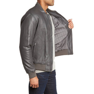 Chaqueta de Cuero para Hombre, Chaqueta de Cuero de Invierno, Chaqueta de Cuero para Hombre de la Mejor Calidad, Chaqueta de Cuero Genuino para Hombre - Product Image 4