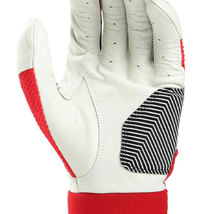 Gants de frappeur de baseball en cuir personnalisables, haute qualité, cuir pleine fleur, confortables pour adultes, logo personnalisé, gants de baseball en cuir - Product Image 6