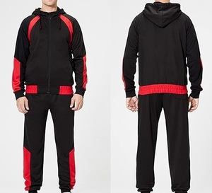 Top Selling Good Quality 2 Pcs Tracksuit <b>Set</b> Hoodie & Sweatpants French Terry Fleece Breathable Outerwear Hooded Track Suits - Product Image 3