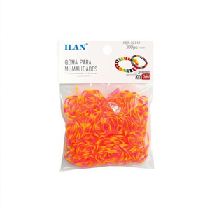 ILAN Gomma per Artigianato Giallo Rosa 300 Pezzi per Lavori Creativi - Product Image 1