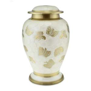 Urna Funeraria de Latón para Adultos, Precio de Fábrica, Urnas para Guardar Cenizas, Artículos Funerarios, Estilo Domo - Product Image 2